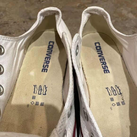 Converse White Chuck Taylor White Ox Low Top Sneakers Unisex M4 W6 EU 36.5 M7652 - Picture 5 of 13